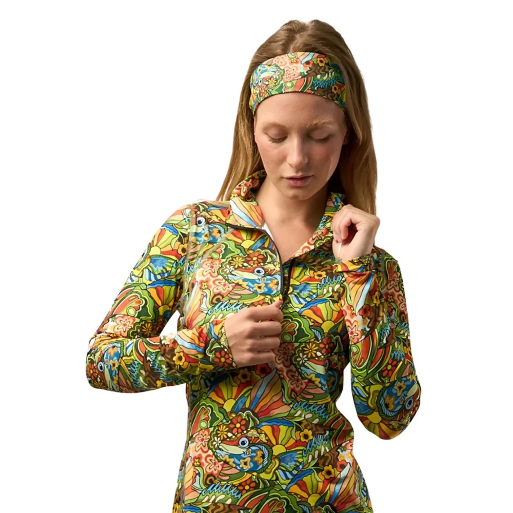 Fishe spf 50 Women’s Sun Shirt. Perfect for fishing and hiking!
